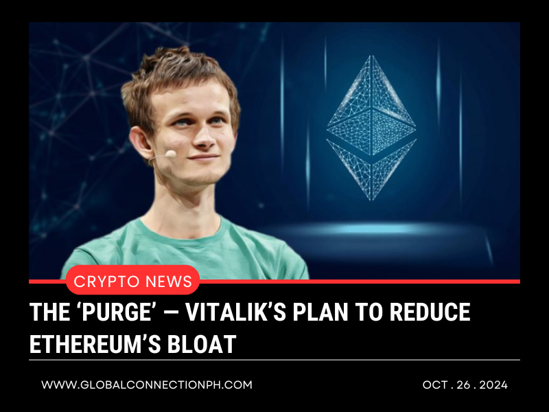 The ‘Purge’ — Vitalik’s plan to reduce Ethereum’s bloat