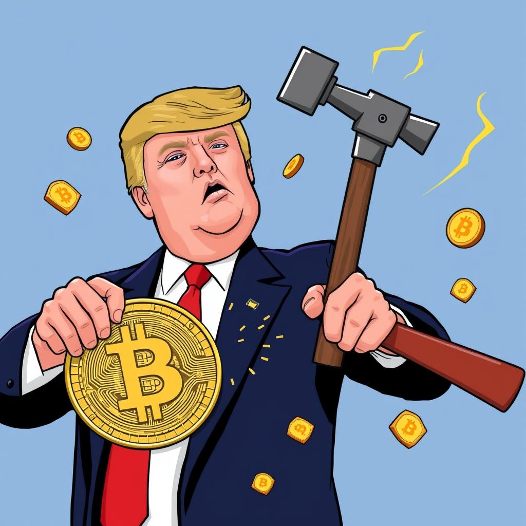 Bitcoin Price Falls-Trumps Tariff Threat Hits Crypto Industry Again
