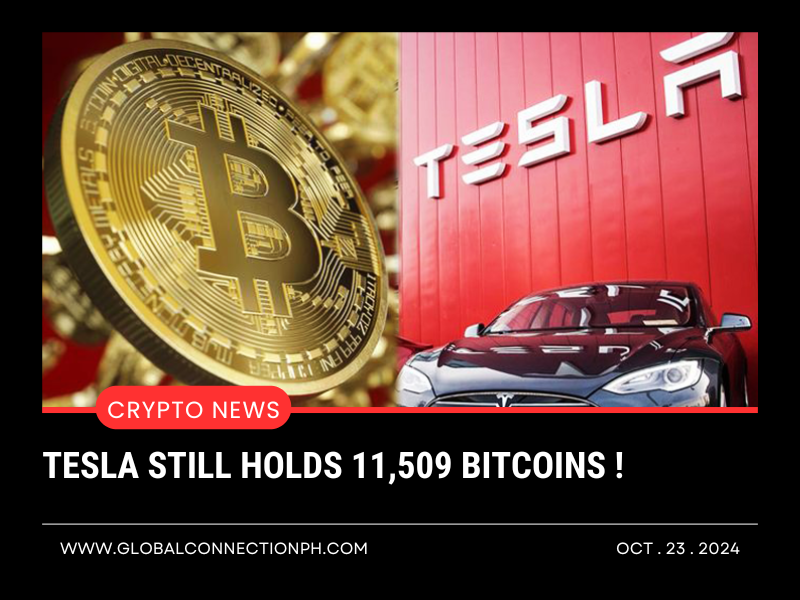 Tesla still holds 11,509 bitcoins