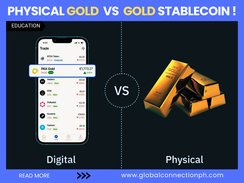 Physical Gold vs Gold Stablecoin: 7 Compelling Reasons to Invest in Gold Stablecoins Instead of Physical Gold