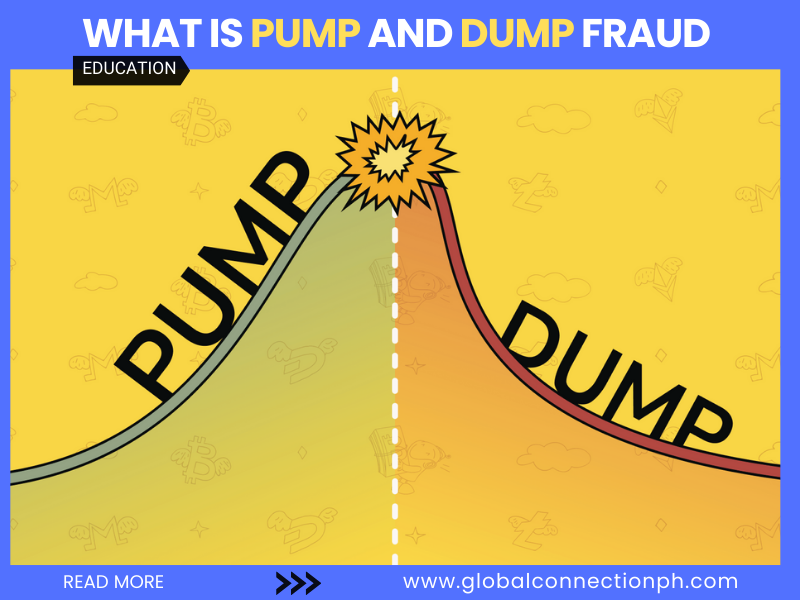 What is pump and dump fraud in the cryptocurrency market and how is it implemented?